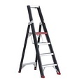Altrex Sicherheits-Stehleiter einseitig begehbar 4 Stufen inkl. Plattform
