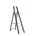 Altrex Sicherheits-Stehleiter einseitig begehbar 6 Stufen inkl. Plattform
