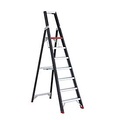 Altrex Sicherheits-Stehleiter einseitig begehbar 7 Stufen inkl. Plattform