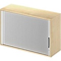 Schäfer Shop Genius, Schäfer Shop Genius Aufsatz-Querrolladenschrank TETRIS WOOD, 2 OH, B 1200, Ahorn-Dekor