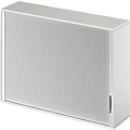 Schäfer Shop Genius, Schäfer Shop Genius Aufsatz-Querrolladenschrank TETRIS WOOD, 3 OH, B 1600, lichtgrau