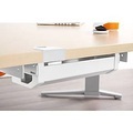 Schäfer Shop Genius Kabelkanal PLANOVA ERGOSTYLE, 135°-Tisch, weiß