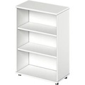 Schäfer Shop Genius Regal TETRIS WOOD, 3 OH, Höhe inkl. Gleiter, B 800 mm, weiss