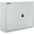 Aktenschrank SSI Schäfer MSI 8408, B 800 x T 400 x H 800 mm, 3 Böden, Stahl, lichtgrau RAL 7035