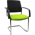 Schäfer Shop Select Freischwinger SSI Proline Visit S2, apfelgrün/schwarz