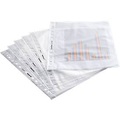 Schäfer Shop Select Prospekthülle, DIN A4, oben offen, 100 Stück, genarbt, transparent, 0,08 mm, Premium