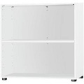 Schäfer Shop Select Regal, B 800 x T 420 x H 726 mm, 2 OH & 1 Fachboden, weiss