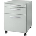 Schäfer Shop Select, Schäfer Shop Select Rollcontainer Login, HR-Auszug+Utensilienauszug+Schublade, abschliessbar, Holz, B 431 x T 580 x H 595 mm, lichtgrau/lichtgrau