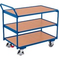 VARIOfit SW-600.600 Tischwagen Stahl pulverbeschichtet Traglast (max.): 250 kg Enzianblau (RAL 5010)
