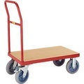 Plattformwagen mit Schiebegriff, Ladefläche 1000 x 600 mm