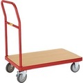 Plattformwagen mit Schiebegriff, Ladefläche 850 x 500 mm