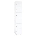 undefined, Schliessfachschrank 6OH Weiss,6xDS
