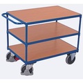 VARIOfit SW-800.600 Tischwagen Stahl pulverbeschichtet Traglast (max.): 500 kg Enzianblau (RAL 5010)