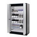 Sicherheitsschrank Typ 90 asecos Q-PHOENIX-90, Falttüren, Front Lichtgrau, B 1193 x T 615 x H 1953 mm