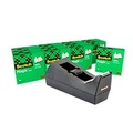 Sparset Tischabroller Scotch® + 12 Rollen Klebeband Scotch® Magic? Tape, für Rollen bis B 19 mm