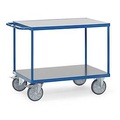 Tischwagen 1000 x 700 mm, Hart-PVC Plattform