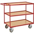 Tischwagen mit 3 Etagen, 990 x 590 mm
