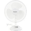 Tischventilator exquisit VT 34062 we, Leistung 35 W, 3 Leistungsstufen, oszillierend, neigbar, mit Tragegriff, Rotor Ø 300 mm, weiss