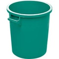 Tonne, aus HDPE, stapelbar 35 Liter, grün