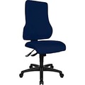 Topstar, Topstar Bürostuhl TOP POINT, Synchronmechanik, ohne Armlehnen, hohe ergonomische Rückenlehne, blau