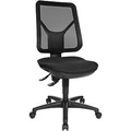 Topstar, Topstar Bürostuhl ERGO NETZ, Permanentkontakt, ohne Armlehnen, Netz-Rückenlehne, Bandscheibensitz, schwarz