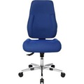 Topstar, Topstar Bürostuhl FEEL GOOD, Synchronmechanik, ohne Armlehnen, hohe Rückenlehne, großer Muldensitz, blau