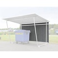 wsm, Trapezblech-Rückwand, 4300 mm breit, Anbaueinheit
