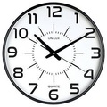 UNiLUX Wanduhr Maxi Pop Ø 37.5 cm, Schwarz