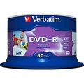 Verbatim 43512 DVD+R Rohling 4.7 GB 50 St. Spindel Bedruckbar