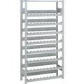 undefined, Weinflaschenregal, Grundfeld, Stecksystem, 8 Einsätze, 2000 x 1000 x 300 mm