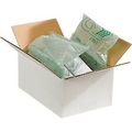 undefined, Weisse Wellpapp-Faltkartons, 1-wellig, 200 x 150 x 100 mm