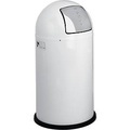 Wesco Abfalleimer Pushboy 50 l, Weiss