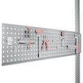 Manuflex ZB3343.9006 Werkzeughalterplatte für Tischbreite 1500 mm Weißaluminium (B x H) 350 mm x 1496 mm