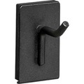 Werkzeughalter WFI, magnetisch, 1 Haken, Ø 5 x L 38 mm, Stahl, schwarz, 2 Stück