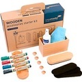 Legamaster Starterkit Whiteboard Zubehörset Wooden 17-teilig, aus Holz