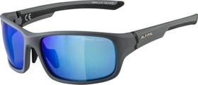 Alpina Lyron S Brille cool grey matt-black/blue mirror 2020 Sonnenbrillen