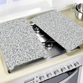 2er-Set Herdabdeckplatten ´Granit-Optik´ Wenko Granit-Optik