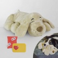 keine, Huggie Pup das beruhigende Hunde-Kuscheltier mit Herzschlag & Wärmekissen