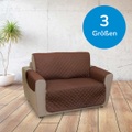 undefined, Couch Coat / braun-beige / 3er-Sofa / Größe L (Schützt Ihre Couch schnell und einfach)