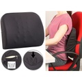 newgen medicals Ergonomisches Lenden- & Rückenkissen aus Memory Foam, Haltegurt