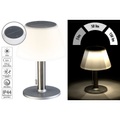Luminea Dimmbare Solar-LED-Tischleuchte mit 150 Lumen, 5 Watt, Ø 20 cm, IP44