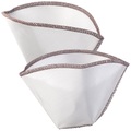 Rosenstein & Söhne 2er-Set faltbare Edelstahl-Dauerkaffeefilter, Gr. 4 für 2-4 Tassen