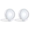 Lunartec 2er-Set LED-Wand-/Stand-/Hand-Leuchten, Bewegungserkennung, 40 lm
