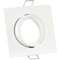Luminea, Luminea Einbaurahmen MR16, weiss, quadratisch, für 1 Strahler