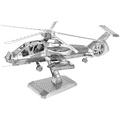 Playtastic 3D-Bausatz Helikopter aus Metall im Massstab 1:150, 41-teilig