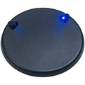 Playtastic LED-Beleuchtungs-Sockel für Modellbausätze, 2 blaue LEDs, Ø 9,5 cm