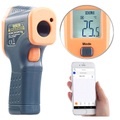 AGT, AGT Profi-Infrarot-Thermometer mit Laser, -50 bis +600 °C, LCD, Bluetooth