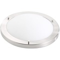 Luminea, Luminea Deckenleuchte, IP44, mit Fassung E27, max. 60 W, Ø 31 cm