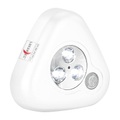 Lunartec, Lunartec Nachtlicht, Schranklicht mit 3 LEDs, & Licht- & Bewegungsmelder, weiss