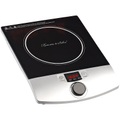 Rosenstein & Söhne, Rosenstein & Söhne Induktions-Kochplatte 12 bis 26 cm LCD Drehregler, 2.000 W, bis 200 °C